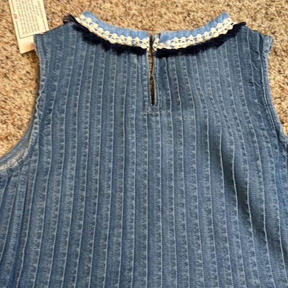 NWT! Vineyard Vines Chambray Sleeveless Dress - Picture 5 of 7